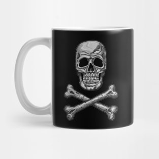 Skull and Crossbones Mug